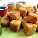 Golden Tofu Nuggets